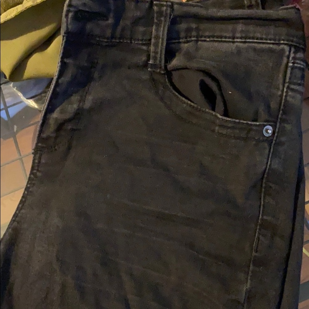 Black skinny jeans